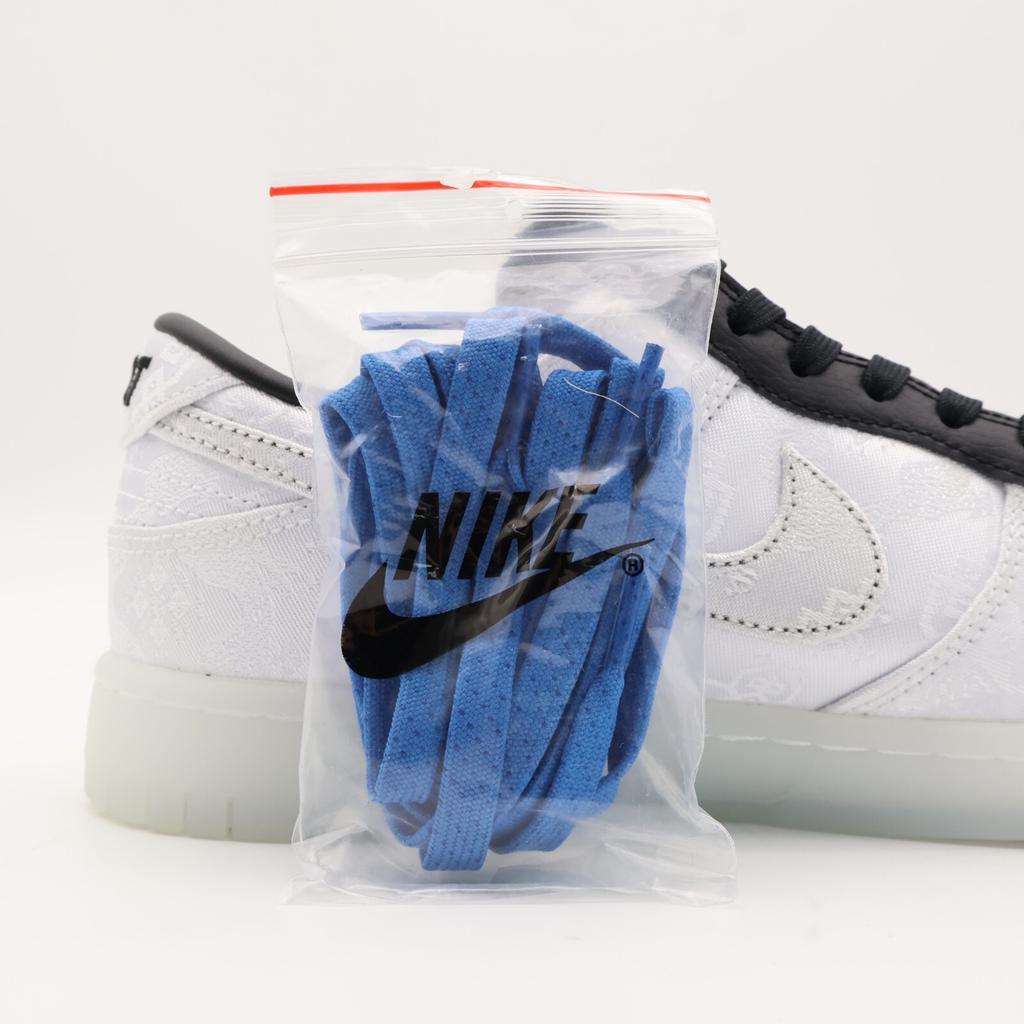 FN0315-110 CLOT Fragment Nike Dunk Low Белый Черный (Мужской)
