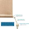 Outdoor/Indoor Roller Up Blinds Tieback Kit Household Equipment Supplies for Exteriors  Shades Repairing Supplies