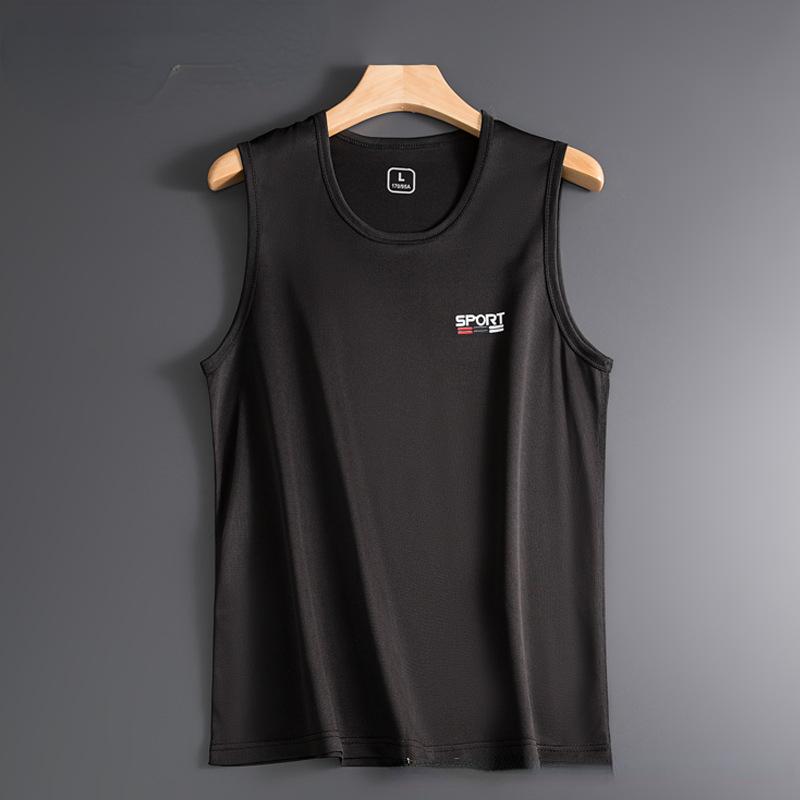 Мужская повседневная майка, летняя майка для бодибилдинга, фитнеса, мышечной майки, мужская одежда, облегающий жилет без рукавов, сетчатый быстросохнущий жилет, хит продаж