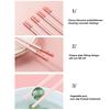 5 Pairs Food Chopsticks Heat Resistant Lightweight Pink Cherry Blossom Chopsticks for Home