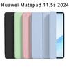 For 2024 New Huawei MatePad 11 5 S Paper Matte Case PU Leather Stand Tablet Protective Cover Huawei Mate Pad 11.5 S 11.5S Cover