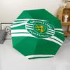 Sporting CP logo Print Automatic Umbrella, 8 Rib Iron Frame, Plastic Handle, Suitable for Outdoor Travel &Daily , Ideal Gift