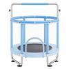 55" Trampoline for Kids Mini Toddler Trampoline with Net Indoor Outdoor