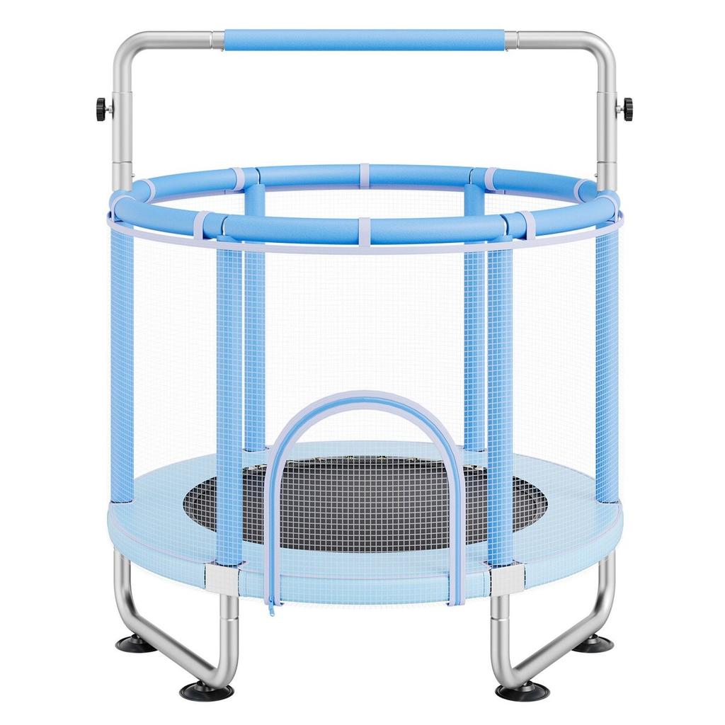 55" Trampoline for Kids Mini Toddler Trampoline with Net Indoor Outdoor