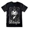 Nightmare Before Christmas Unisex Adult Jack Skellington Frame T-Shirt