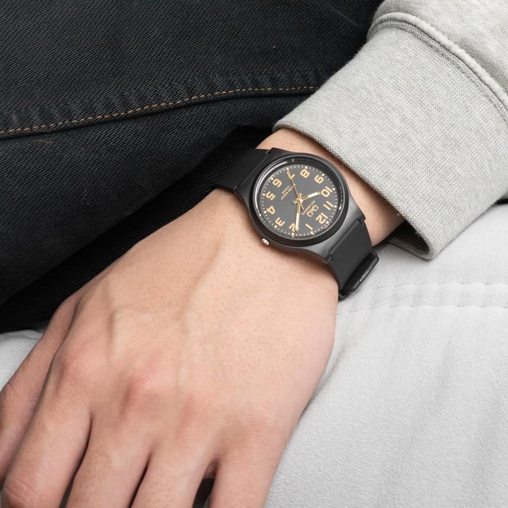 Часы Cue and Cue Black [Citizen Q&Q] E08A-500VK