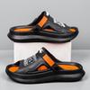 Fashion Summer Sandals Men's Slippers Couples Outdoor Slippers Beach Sandals Trendy One Word  Garden Anti Slip Slippers Clogs