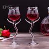 Wine Glass Exquisite Stable Base Transparent Rose Shape Goblet Cup