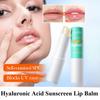 Увлажняющий солнцезащитный бальзам для губ с гиалуроновой кислотой, длительное увлажнение, глубокий уход за губами, незаменимая вещь для путешествий