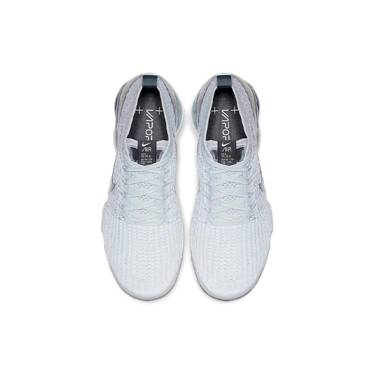 Nike Air VaporMax Flyknit 3 Белый Отражающий Серебристый Женские AJ6910-101