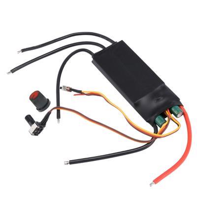DC6-24V 1000W BLDC Трехфазная Бесколлекторная Плата Управления без датчиков Холла С Переключателями Прямого и Обратного Вращения Поддержка ПЛК 0-5В