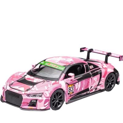 Масштаб 1/32 Sport R8 LMS CUP Сплав Металл Транспортные средства Литые Игрушечные Транспортные средства Звук и Свет Коллекция Детские Игрушки Подарки на День Рождения