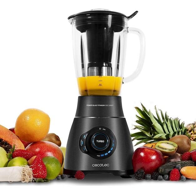 Stationary Blender Cecotec Power Black Titanium 1800 Smart (04101)