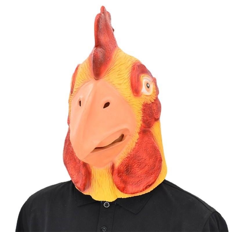 Rooster Halloween Headgear Animal Head Mask For Party Costumes And Events Themed