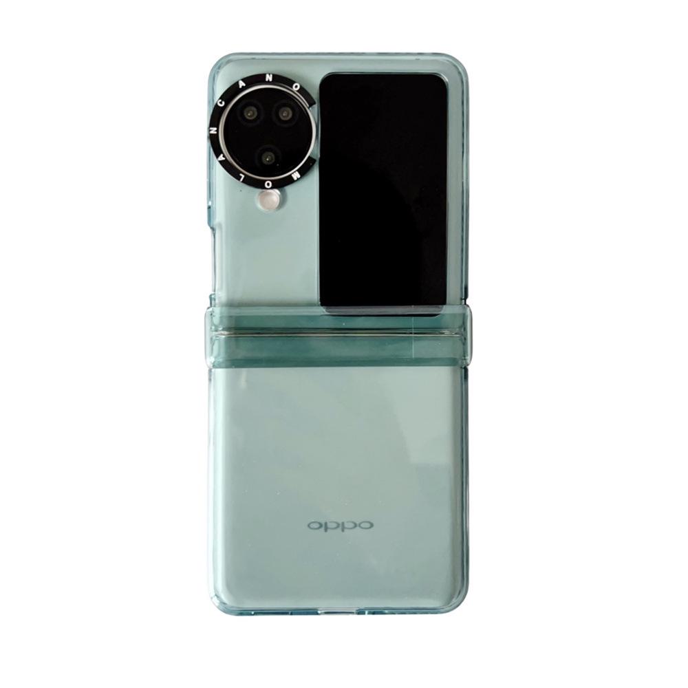 Креативный складной чехол для телефона OPPO N2-N3 Flip Hinge - прозрачный защитный чехол для мужчин и женщин