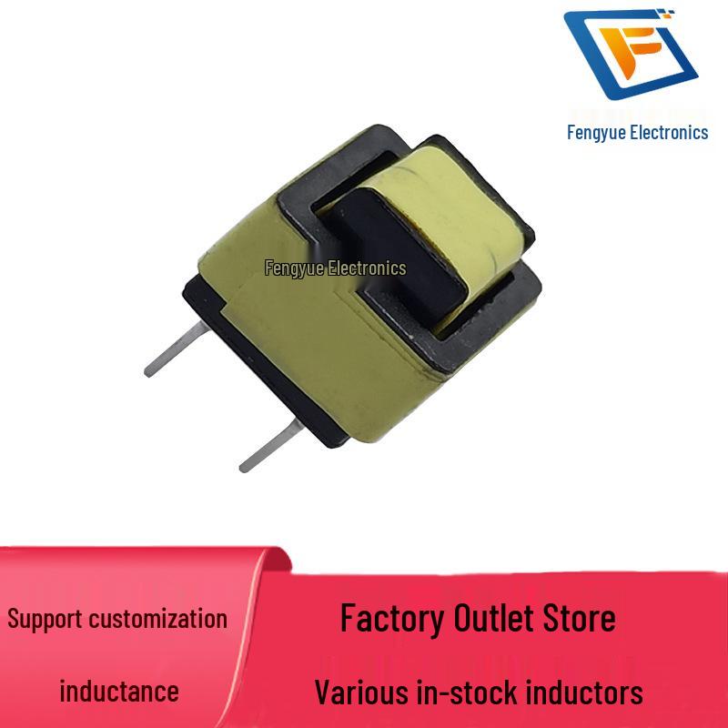 EE8.3 Common Mode Inductor Filter, 15mH Inductance, 0.16mm Wire Diameter, Horizontal 2+2p, Tape-Packaged.