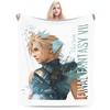 Клауд Страйф Final Fantasy 7 Пледы Бархатные Зимние Игровые Многофункциональные Ультрамягкие Пледы для Постельного Белья Автомобильного Сиденья Пледы