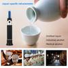 Alcohol Refractometer 0-80% Spirits Tester Alcoholometer (Single Scales) Adjustable Manual Focu