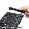 Sanwa Supply Keyboard Mobile Wireless A Full Size Pantograph Black Складная/Перезаряжаемая (USB-соединение) СКБ-WL35BK