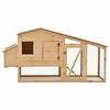 Maison Exclusive - Poulailler Bois de pin massif 178x67x92 cm