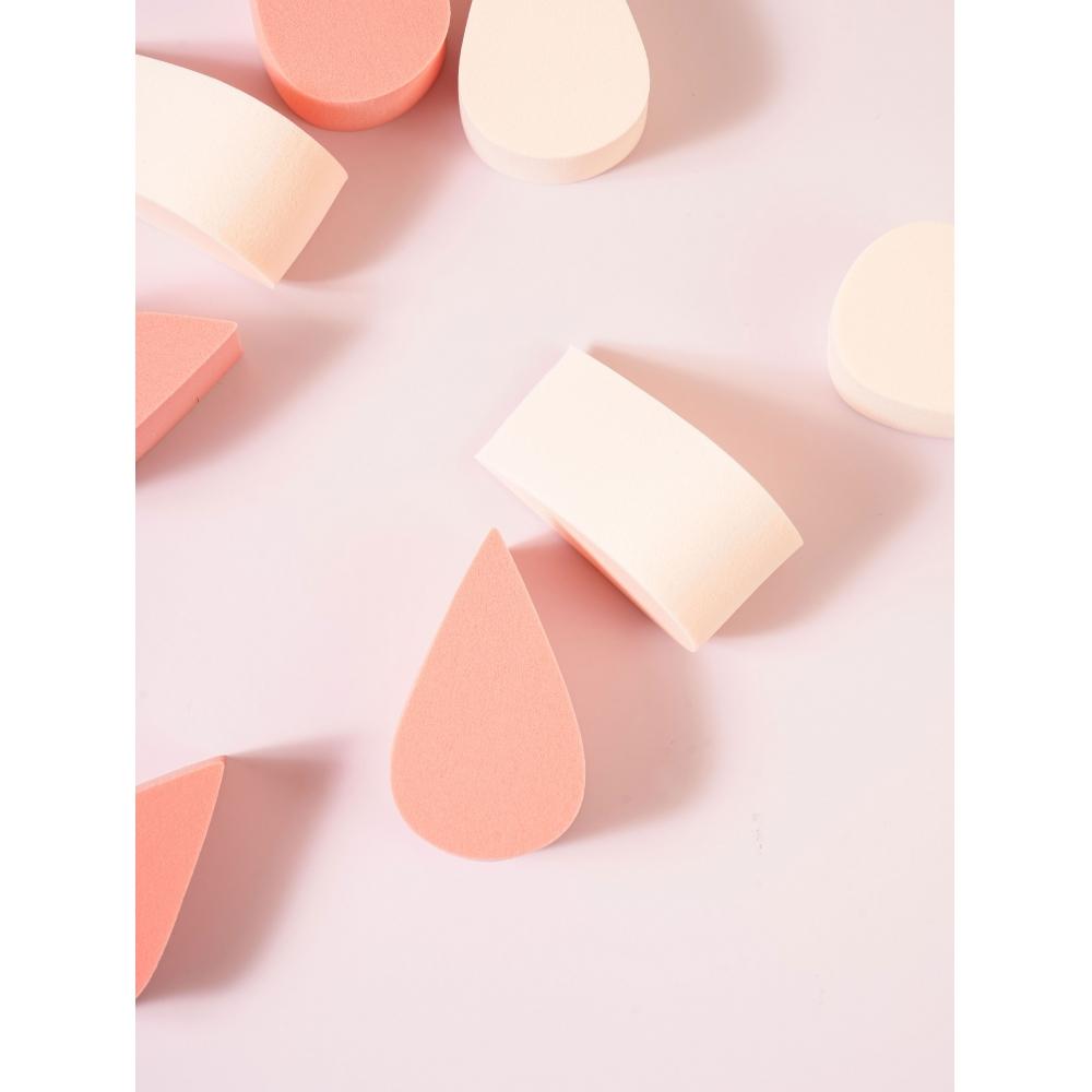 Daiso Water Drop Single Sided Puff Set Of 8