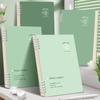 Simple Green & Blue Thickened Loose-leaf Paper Refill - B5 & A5 Ruled for High School