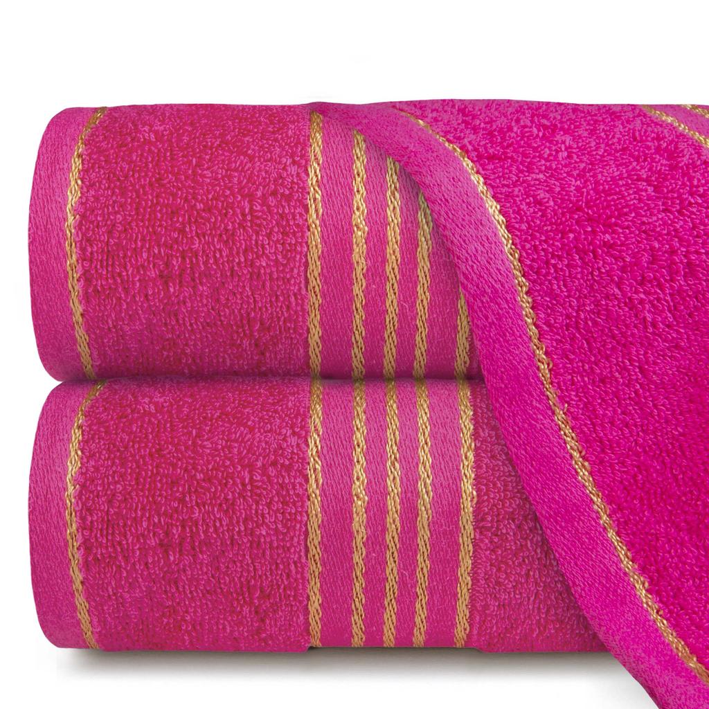 FROTTE cotton towel 50x90 for bathing, single-color TIWANO, fuchsia