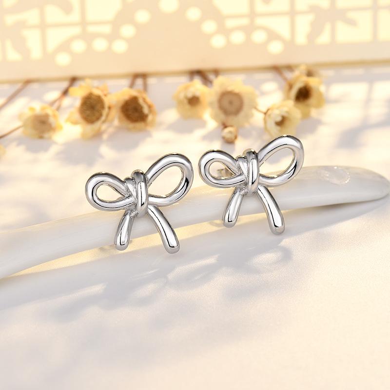 Новые Модные Серьги-банты Высокого класса Легкие Роскошные Серьги для Женщин Золотые Серьги