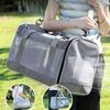 Pet Carrier Foldable Handbag with Handle Wear Resistant Holder Carrying Case Dog Cat Travel Bag Soft