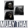 Skull Skeleton Muay Thai MMA UFC Kick Boxing Shorts Men Women Unisex Training Quick Dry Breathable Sport Gym Fitness Workout