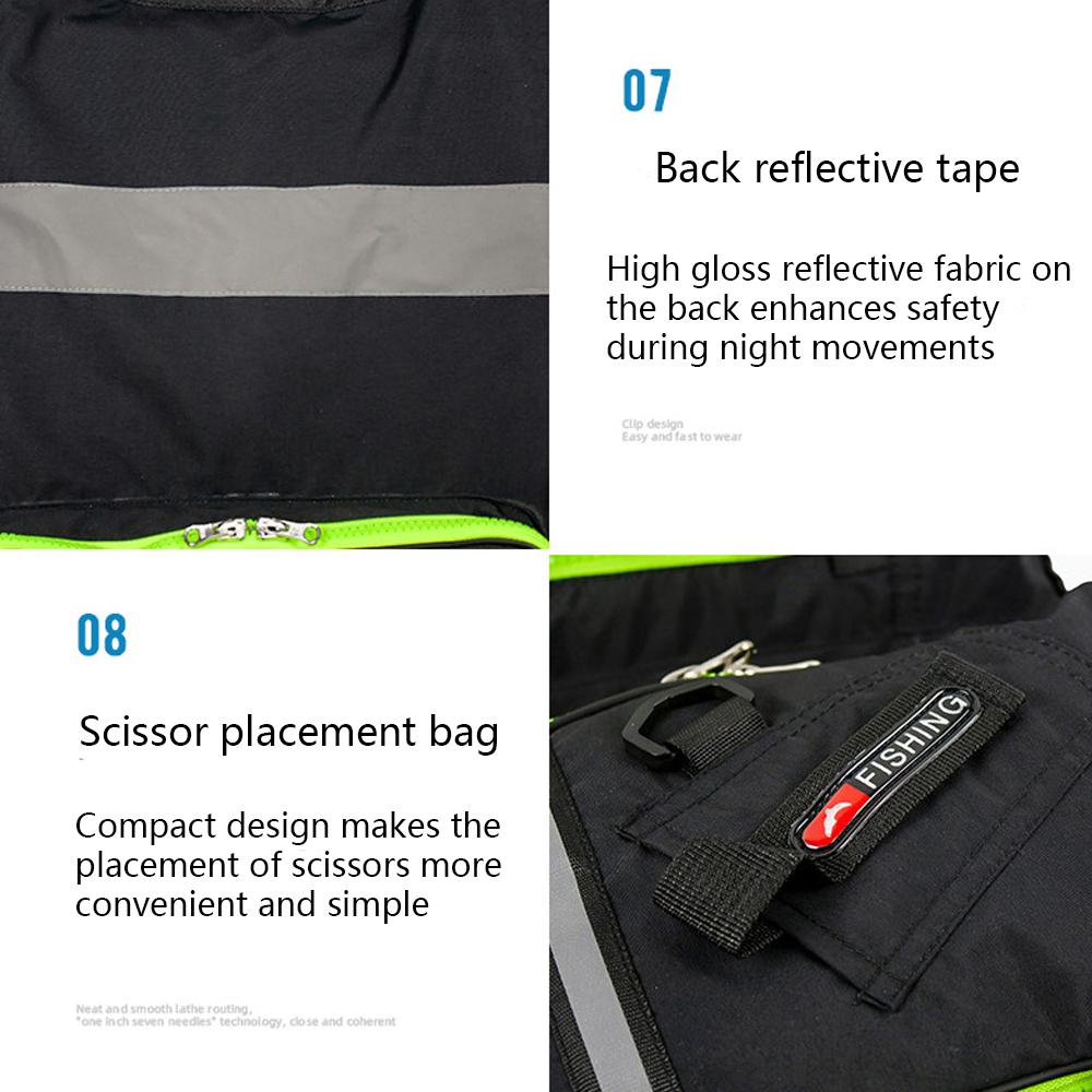 Дышащий жилет для рыбалки, рюкзак для выживания на открытом воздухе, защитная куртка с несколькими карманами, жилет для рыбалки и фотографии, водонепроницаемая куртка для рыбалки