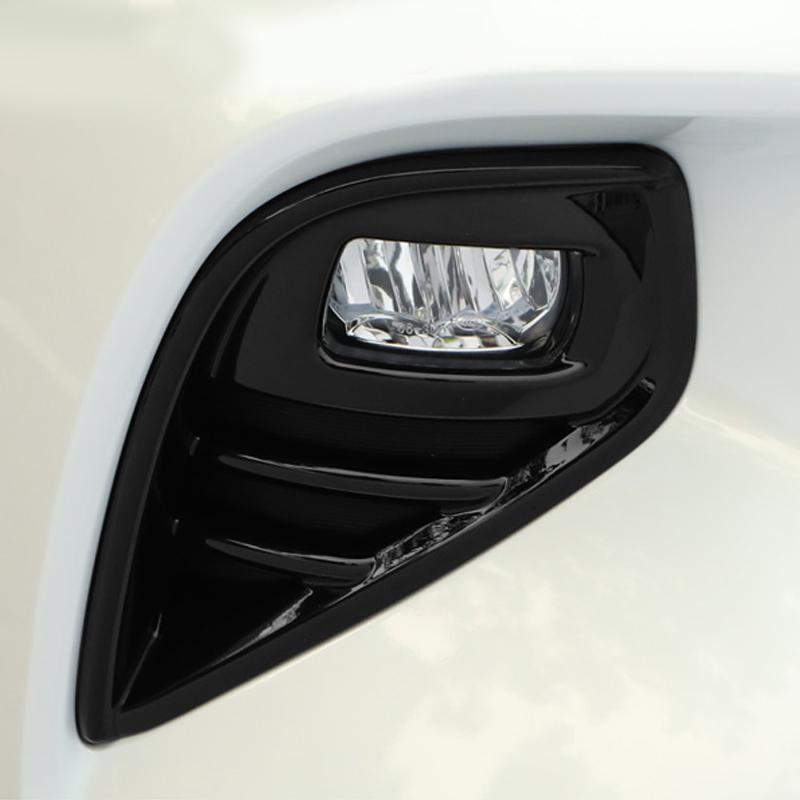 Для Toyota Highlander 2022 хромированный передний задний бампер, противотуманная фара, накладка, водонепроницаемая рамка для противотуманных фар, украшение