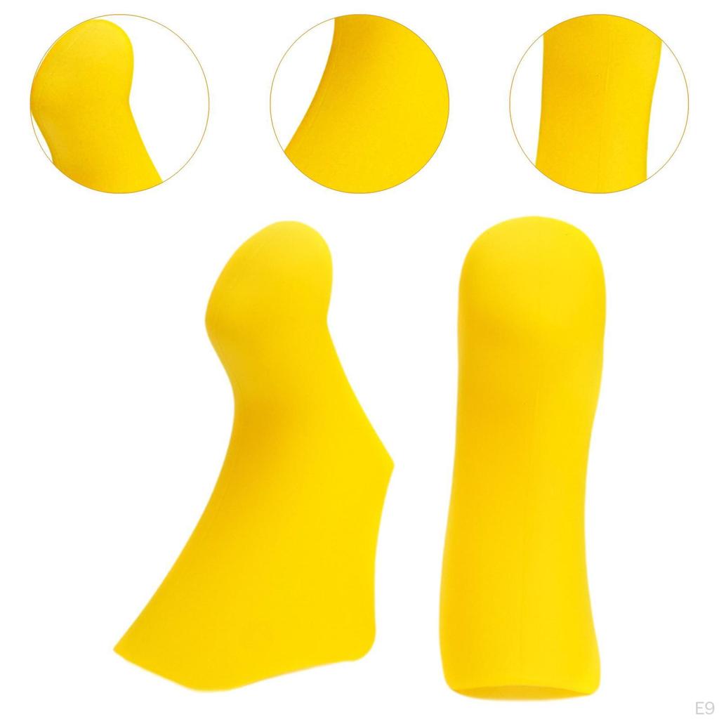 2 шт. чехлы на рычаг переключения передач велосипеда, чехол на ручку, противоскользящий силиконовый дорожный велосипед