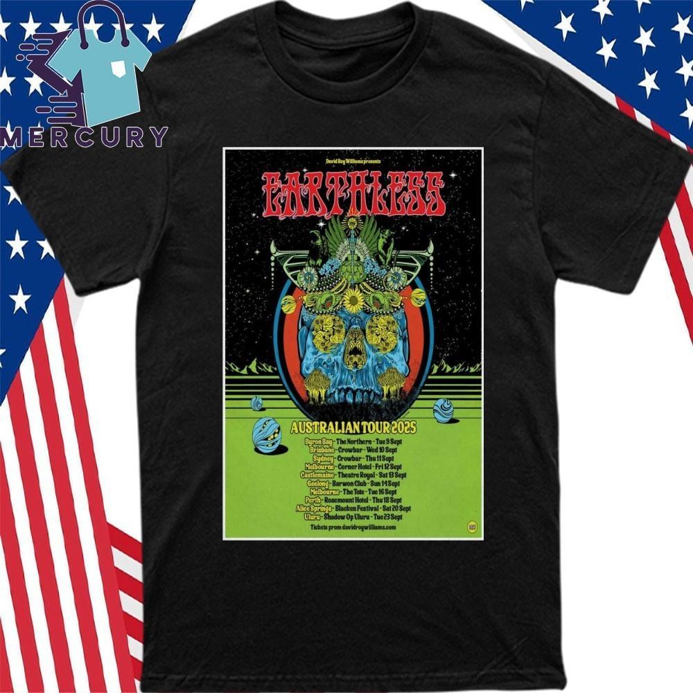 Earthless Australian 2025 Tour Poster Shirt
