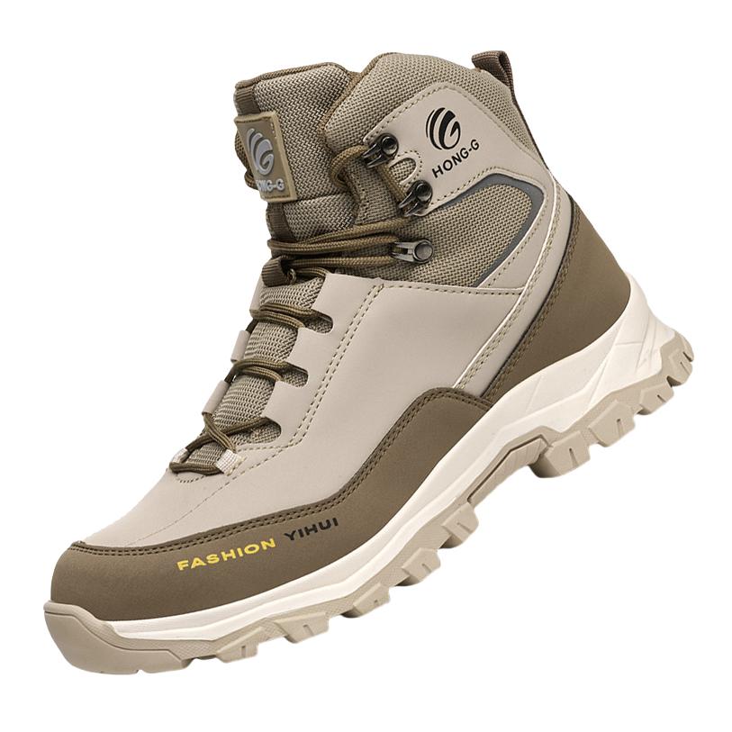 Мужская защитная обувь с защитным носком, промышленная рабочая обувь, устойчивая к проколам, ударопрочная, складская обувь, кожаные кевларовые стельки, ботинки