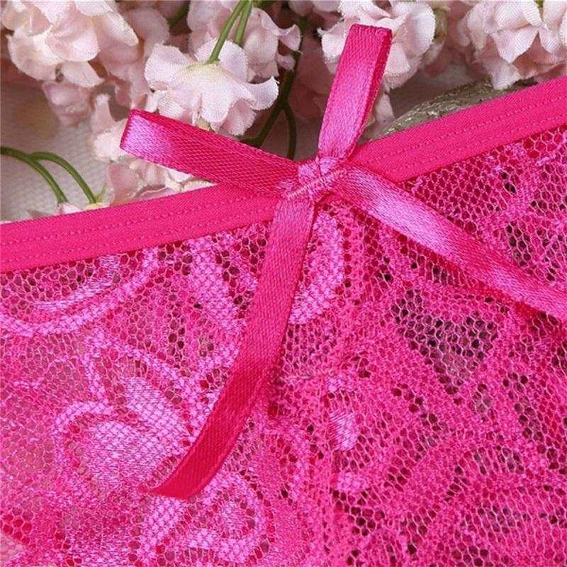 WAKEWAY Сексуальные Женские Кружевные Стринги С Открытой Промежностью Низкая Посадка Бесшовные Женские Трусы Удобное Женское Забавное Нижнее Белье
