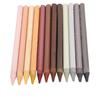 12Pcs Woodless Pencils Colored Pencil Set 12 Colors Adult Student Painting Supplies Portrait Color