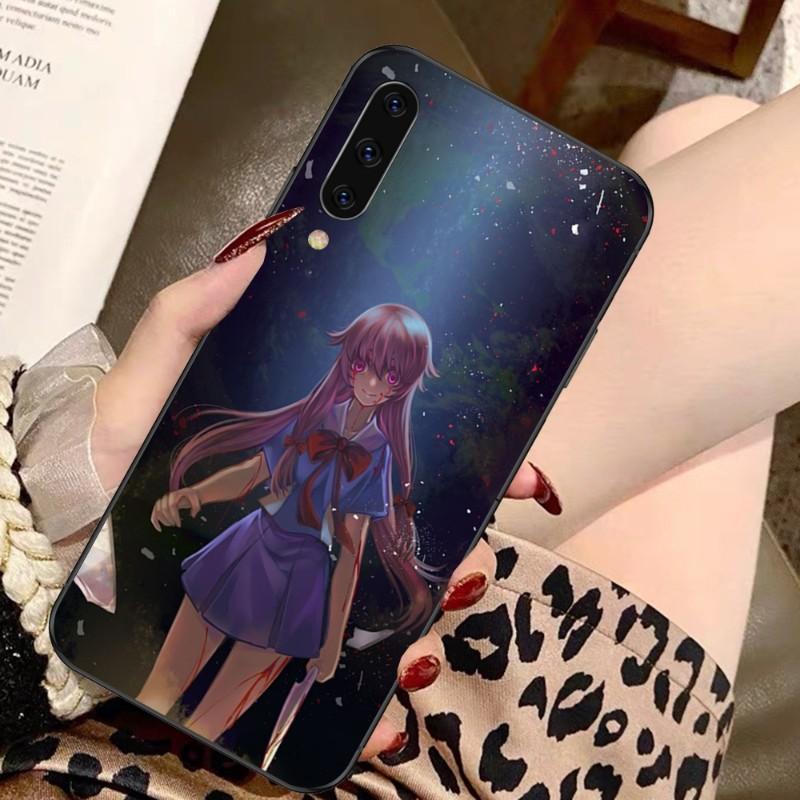 Чехол для телефона «Дневник будущего» Mirai Nikki для Samsung A91 A81 A73 A72 A71 A30S A20 A12 A13 A52 A53 4G 5G, мягкий черный чехол для телефона