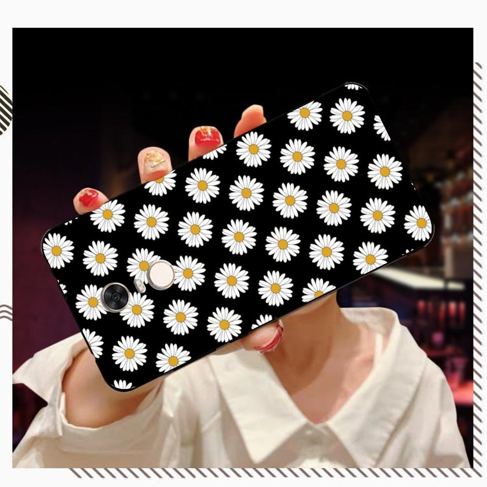 Чехол для телефона с цветочным узором ромашки для Redmi 5 6 7 8 9 10 plus pro 6 7 8 9 A GO K20 K30 K40 pro plus F3 Fundas