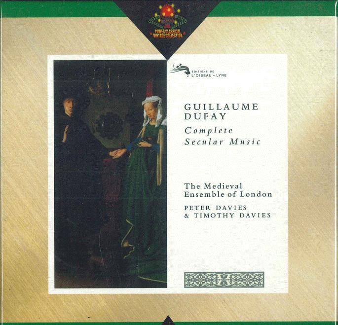CD ДЮФАЙ ДЮФАЙ Полная светская музыка Средневековья PROA737 UNIVERSAL 2006 Япония Классика Б/у
