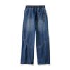 2025 Spring Men Denim Pants Men Jeans Wide Leg Pants Loose Straight Baggy Men Jeans Hip Hop Streetwear Skateboard Denim Trousers