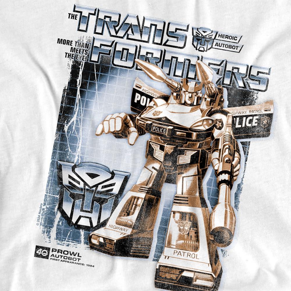 Transformers Mens Prowl Box 40th T-Shirt