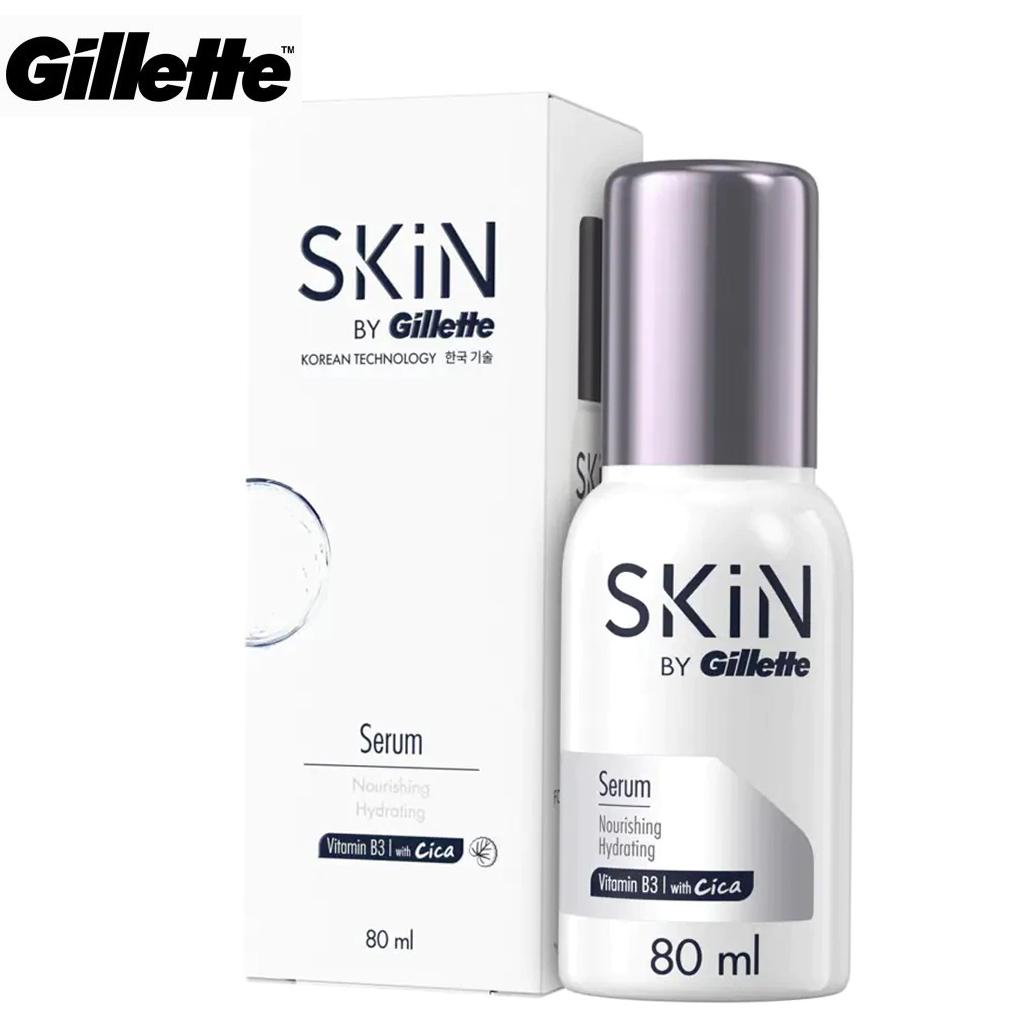 SKiN By Gillette Сыворотка, питательная, увлажняющая, витамин B3 с цикой, 80 мл. - Уход за кожей