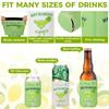 16 Pcs Margarita Party Beer Can Sleeves 12Oz Bachelorette Can Coolers With Lime Print Bulk Margs And Matrimony Beer Cup Holders
