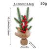 25CM Table Mini Christmas Tree, Small Size Christmas Trees Gift for Kids and Friends, Desktop Christmas Tree, New Year's Tree Decoration