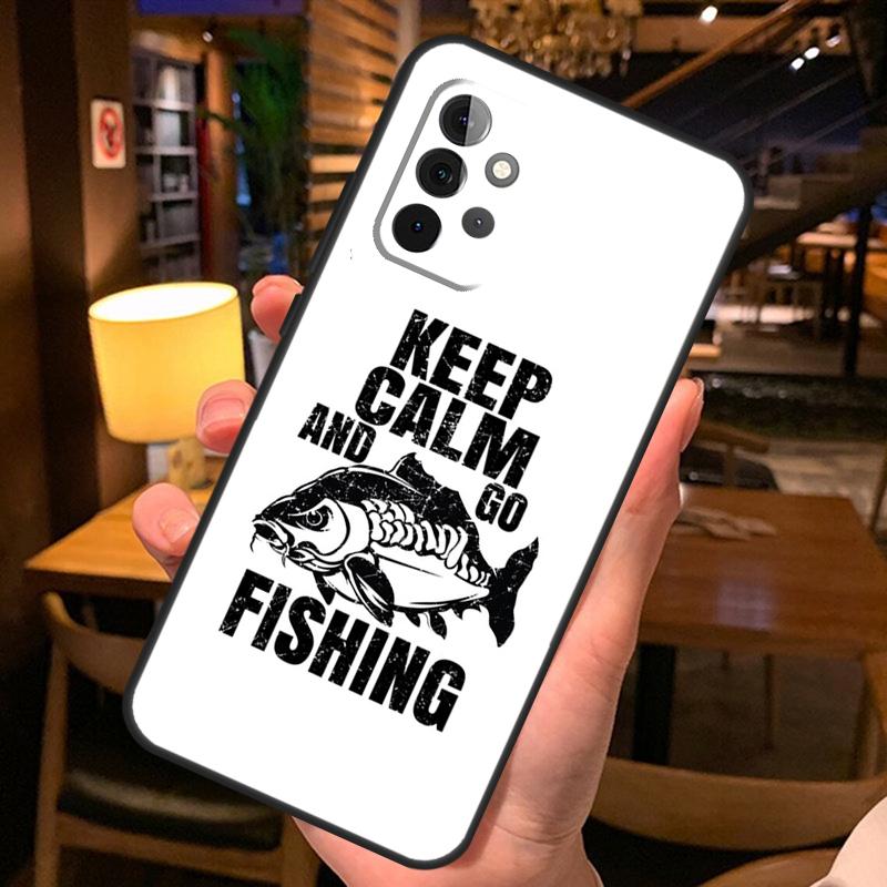 Рыболовный чехол для карповой ловли для Samsung Galaxy A36 A56 A26 A16 A06 A53 A33 A13 A12 A32 A52 A55 A35 A15 A54 A34 A14