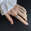 Серебряное кольцо с натуральным топазом 2.25ct, вес изделия 2,37 гр (2206903)