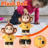 Little Monkey Doll Dressed In Clothes And Clothing, Cute Animal Plush Toy, Monkey Doll
