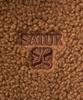 Satur (W) Shearling Fleece Zip-Up Hoodie Brown