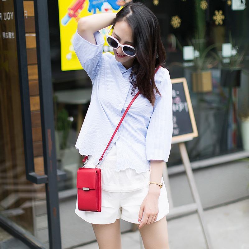 NEW Womens Fashion Small Change Purse Female Buckle Shoulder Bags Mini Messenger Bag